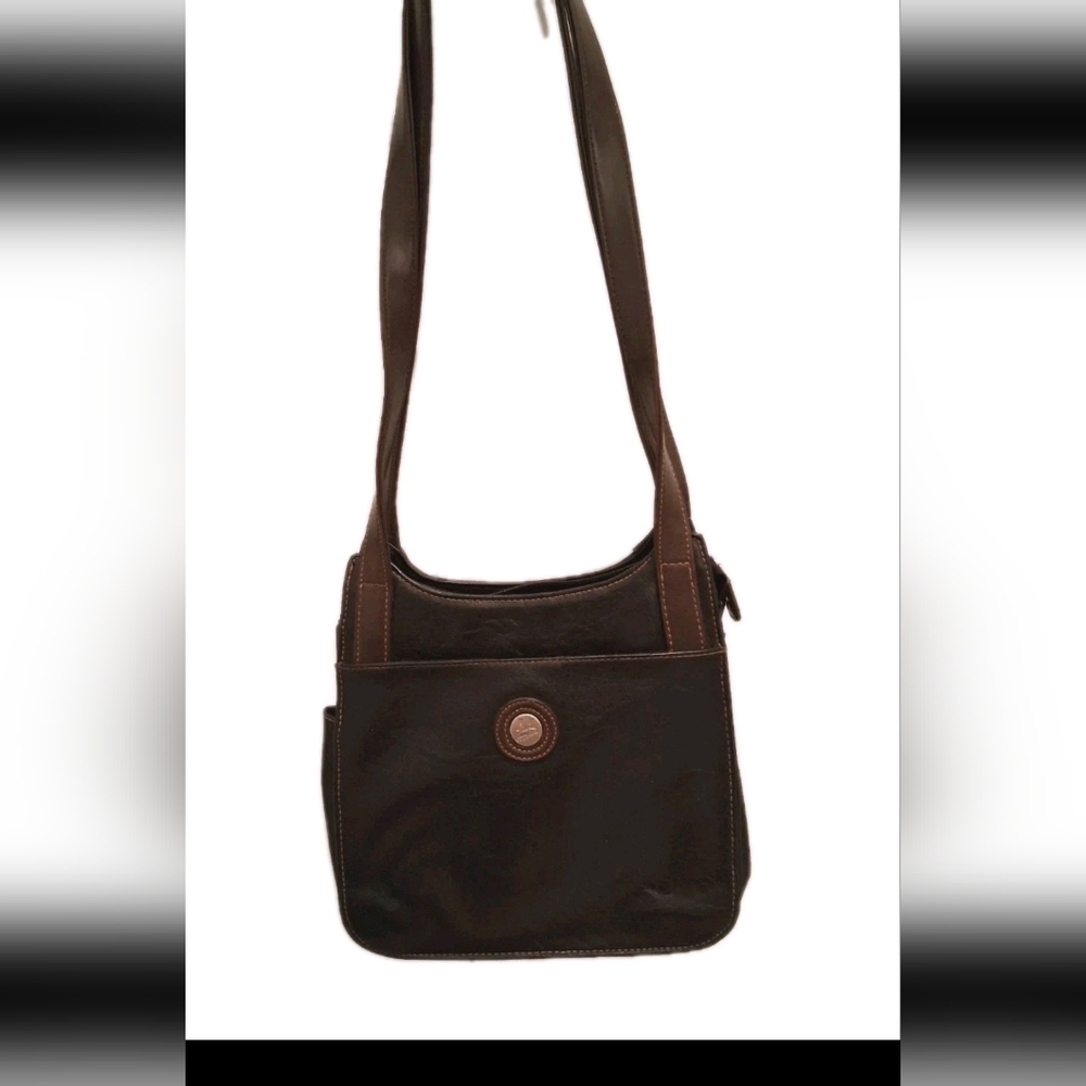 Vintage MONCLER Leather Brown  Bag